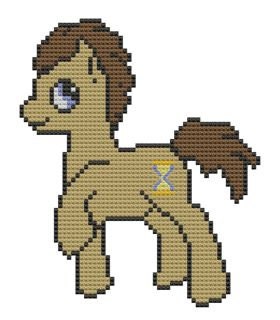 Cross Stitch Pattern Doctor Whooves Pony