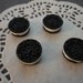 Yummy chocolate cookie sandwich cabochons 4 pcs
