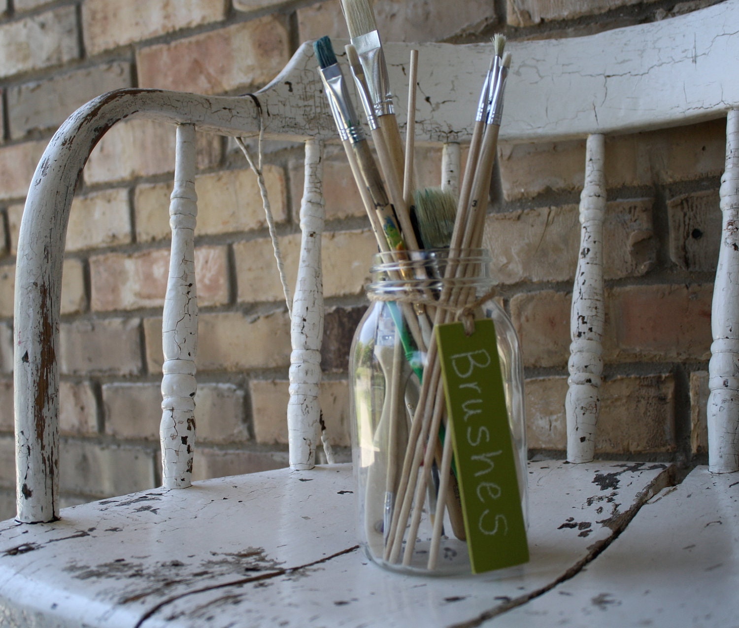 The Skinny Chalkboard Tag - Distressed Lime 10 Pack