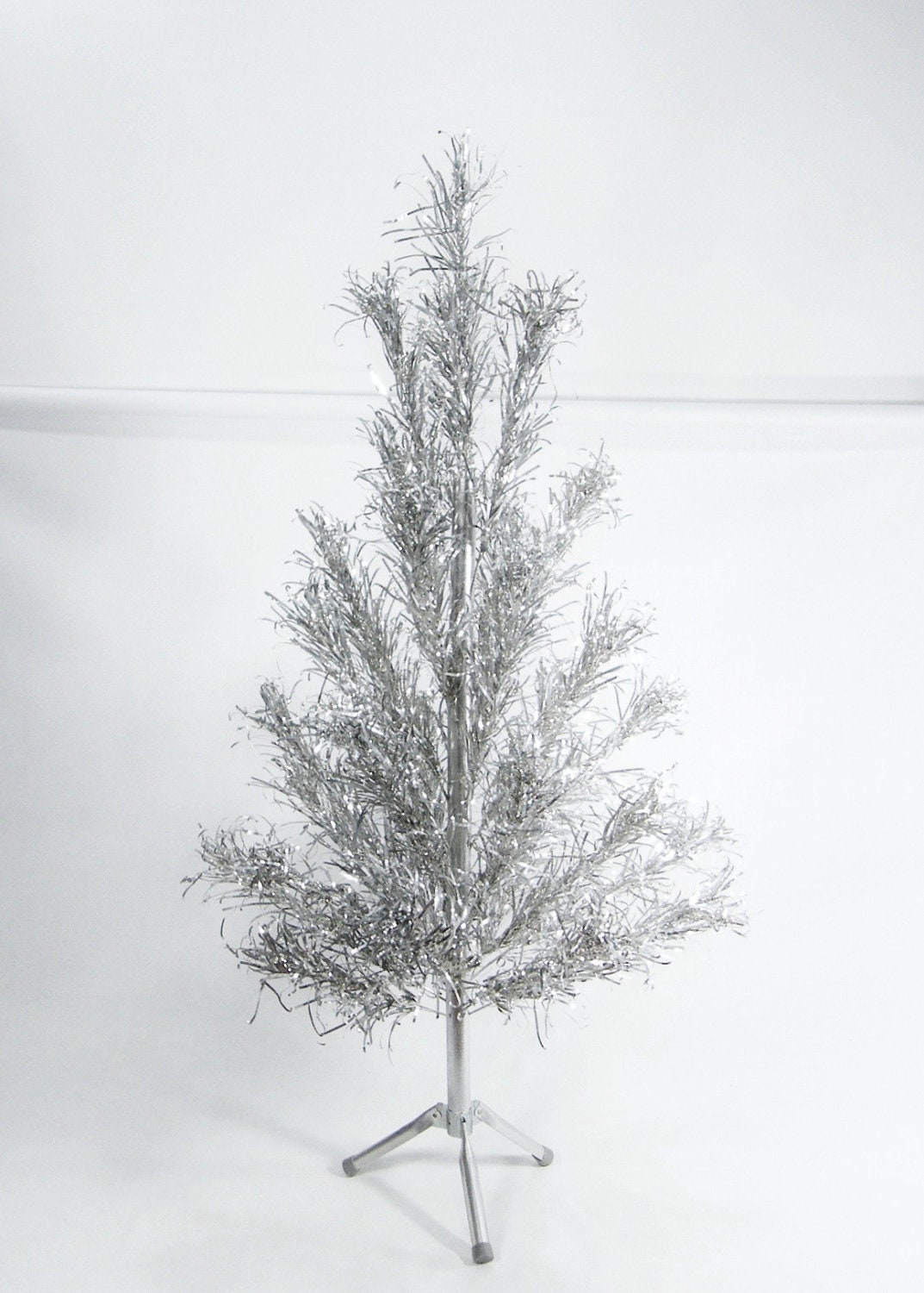 Vintage Aluminum Christmas Tree 4 foot table top