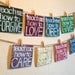 SET of 9 - "Teach Me" PRINTS -Nursery - Child's Room, Classroom Decor, Home Decor, Faith Based Art - Grace for Grace by Tiffany Rachal