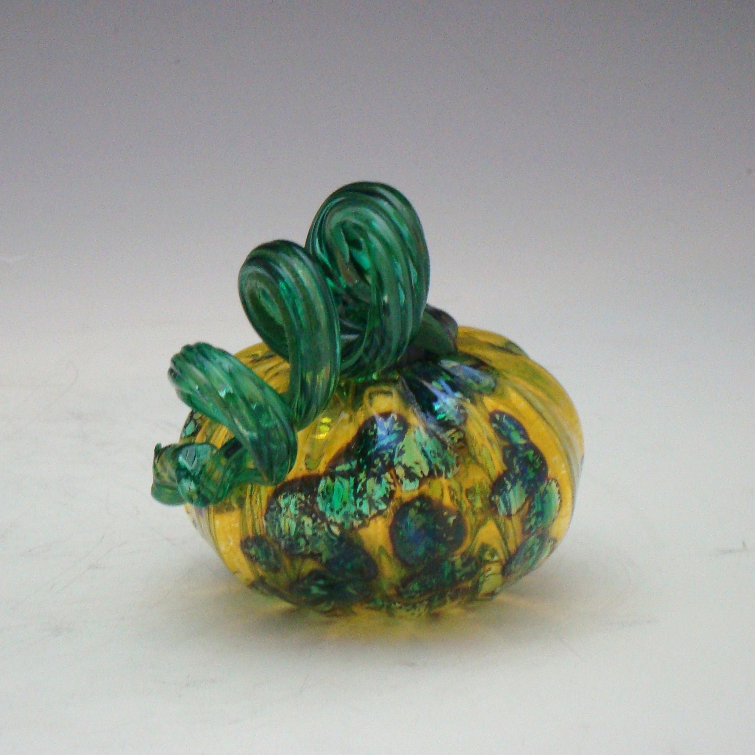 NW Hand-blown 'Mini' glass pumpkins by DBRGlassworks on Etsy