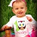 Owl Birthday Outfit - 1st Birthday Owl - Owl Birthday - Owl Petti Tutu Outfit - w/Child's Name