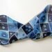 Blue Mitosis Silk Scarf
