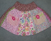 Peace and Love skirt, size 4