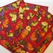 Fruit Place Mats(set of 4) Quilted Rich Beautiful Color