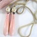 1930's Jump Rope Pink Handles Painted Faces Original Box