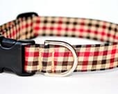 Dog Collar - Pemberly Plaid