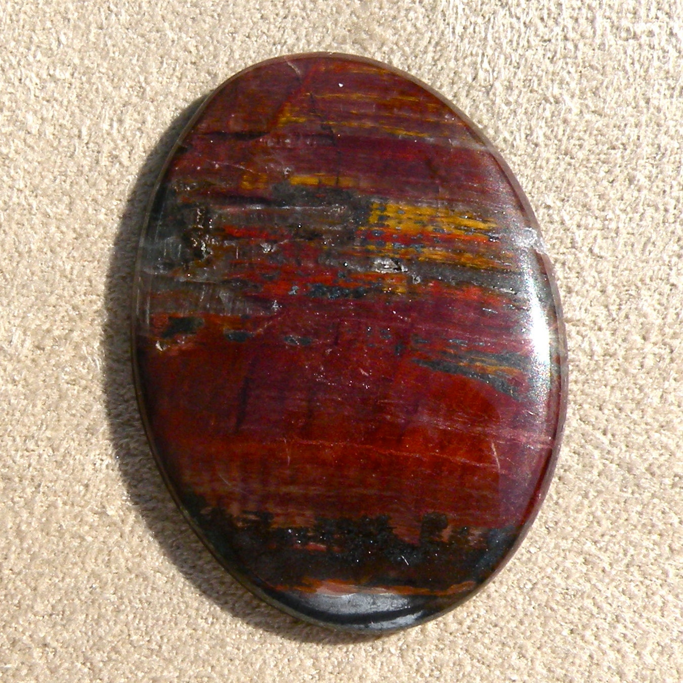 Binghamite 100% Natural Hand Cut Cabochon from Minnesota, free U. S. shipping
