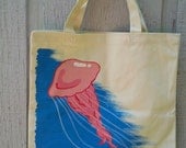 SALE Pink Jelly organic tote