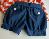 Girls' Pattern: Bloomers/Capris and Top/Dress to Sew (INSTANT DOWNLOAD PDF, e-pattern)