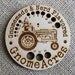 Knitting Needle Gauge - STANDARD - Laser Cut Wood - Designed by GnomeAcres