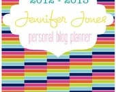 Personalized Blog Planner Printable Kit