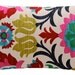 Colorful Floral Chevon Throw Pillow Cover Lumbar 12x20 Decorative Pillow - Featured in Etsy Finds, Cinco de Mayo Collection
