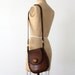 Bohemian Leather // 1960s Leather Purse // Vintage Tooled Bag