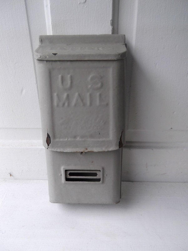Vintage Metal Mailbox