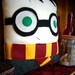 Harry Potter pillow, plush, decoration inspired by Harry Potter