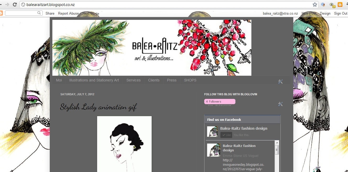 Blog makeover for blogger
