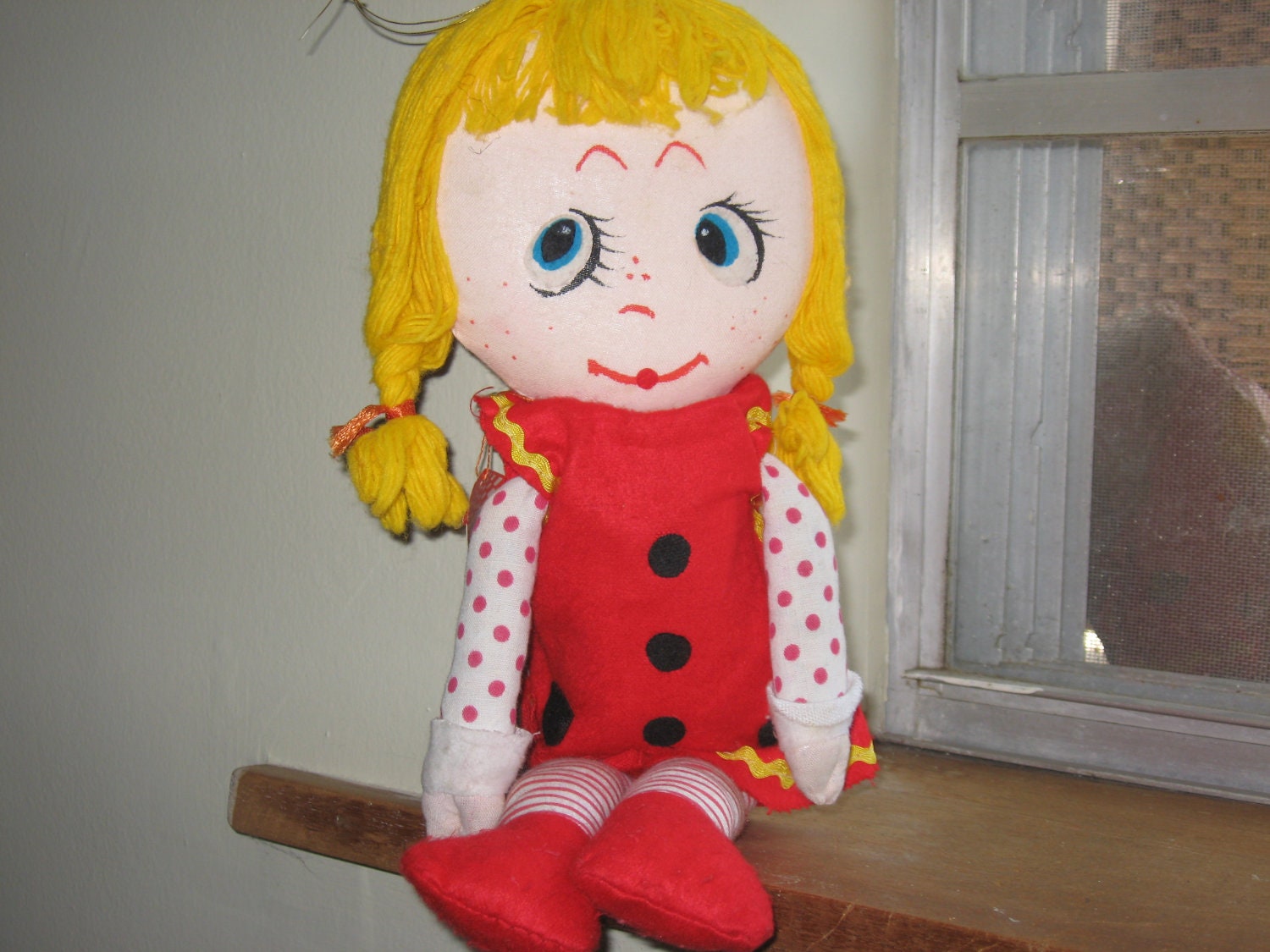 happy sad doll