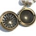 HUNGER GAMES INSPIRED Romantic Love Katniss Peta Pearl Mockingjay Recycled Vintage Round Locket Necklace