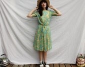 50's Tropical Day Dress