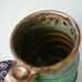 Handmade Mug, Pottery Coffee Mug in Green and Brown by RiverStone Pottery