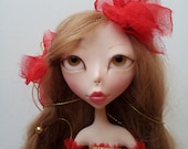 OOAK  Christmas  Art  Doll  Olivia.