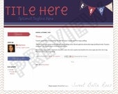 Premade Blog Design Template