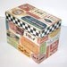 Recipe Box - Retro 50's Diner Handmade 4x6 Wooden Recipe Box