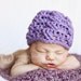 Cable Beanie Any Size Great for photography Prop FREE SHIPPING