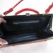 60s Red Faux Patent Leather Purse Handbag
