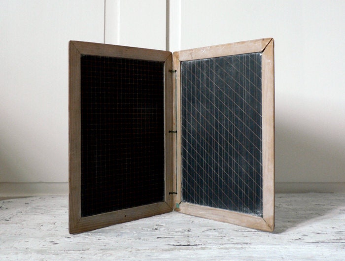 VINTAGE ///// Chalkboard Book