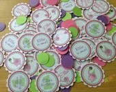 Personalized Table Confetti, Green Purple Pink Elephant Confetti -Table Minis -Elephant Party -Elephant Birthday -1st Birthday Il_170x135