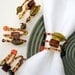 Fall Napkin Rings - Set of 4 - Fall Colors