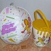 Vintage McDonald's Happy Meal Toys, Beach Toys, Beach Ball, Pail and Rake- 1987- ( 3 Piece Set )