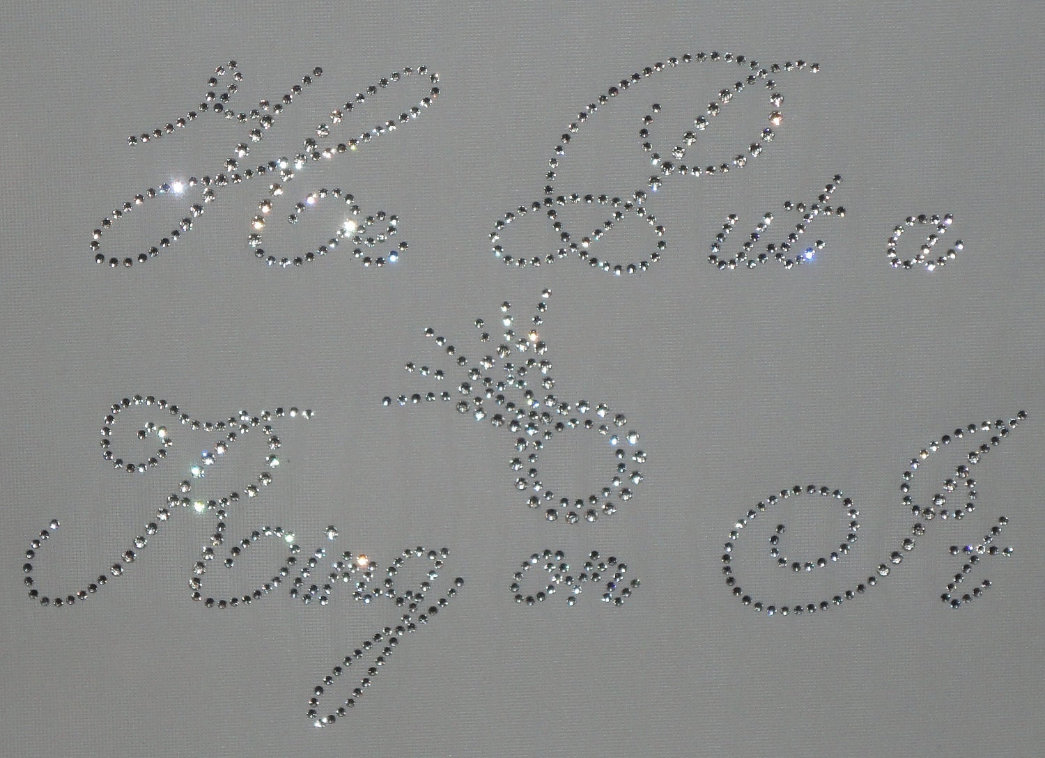 Swarovski Crystal Rhinestone Bridal Transfer
