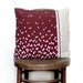 Autumn Dusk Vintage Recycled Silk and Undyed Linen Cushion /Pillow Cover. 18x18'' (46x46cm). LAST ONE