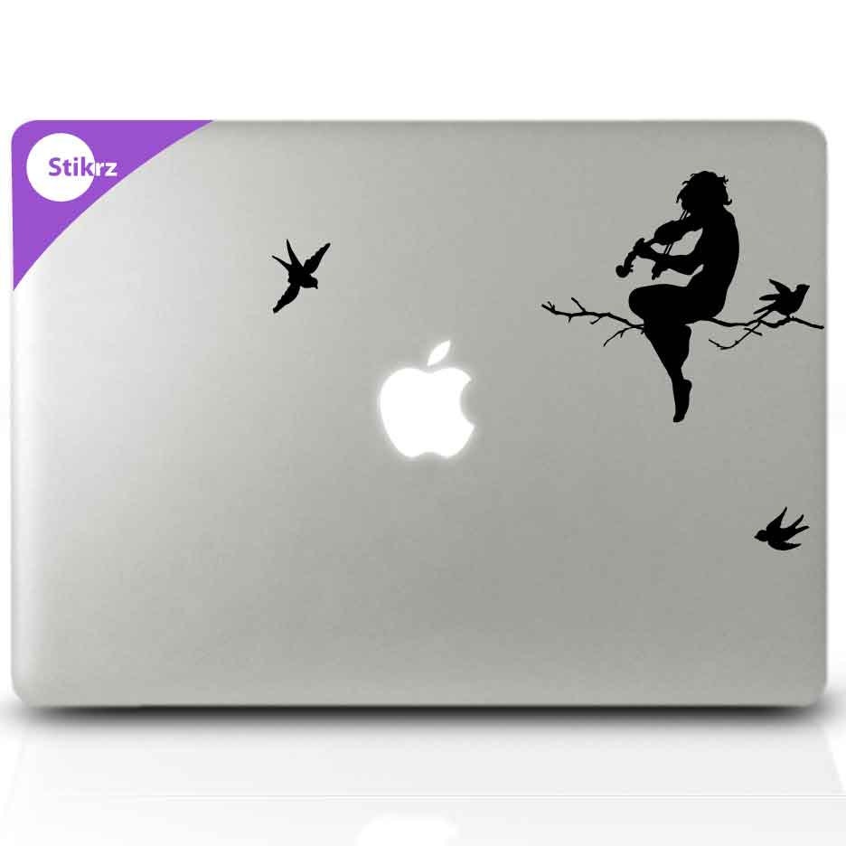 Moonlight Melodies Macbook Decal