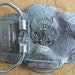 Vintage Silver Liberty Dollar Coins Belt Buckle