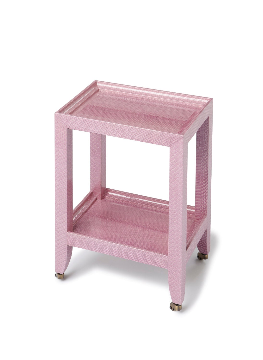 Karl Springer Style Petite Telephone Table