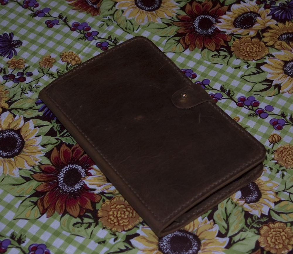 Handcrafted Leather Nook Tablet HD case