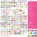 42 Large Personlized Iron on clothing labels for your baby or child - Back to school - FREE U.S. SHIPPING