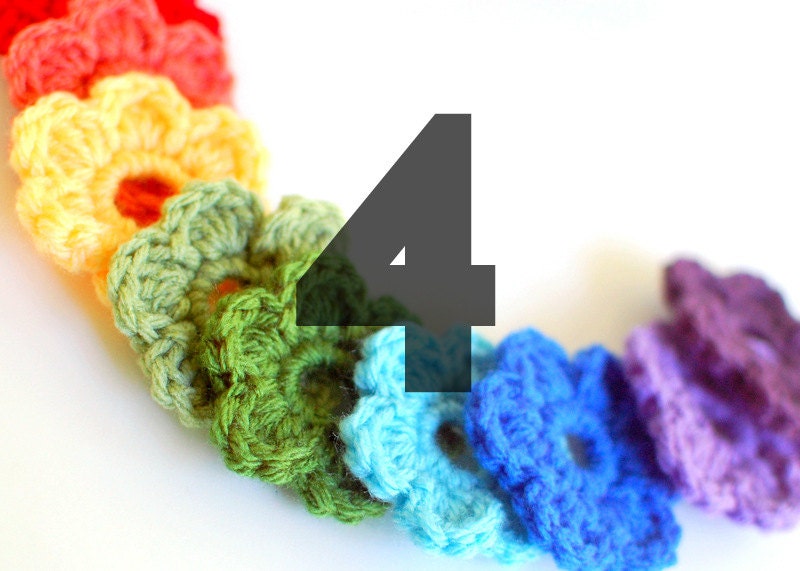 Coffee Cozy with 4 interchangeable flowers by The Cozy Project