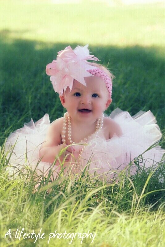Pink/Ivory Tutu Set (newborn-12 months) Il_170x135