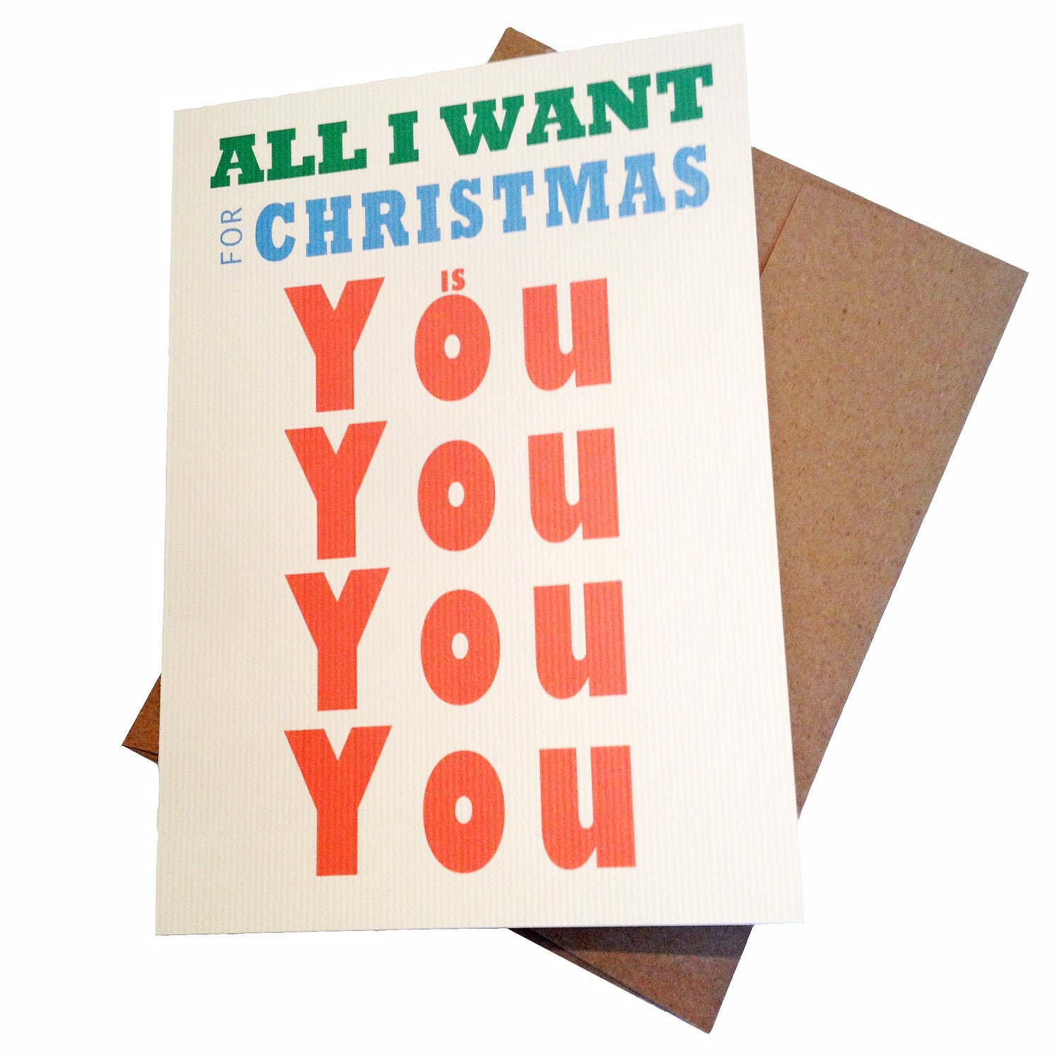 Military Greeting Card - All I Want for Xmas is You