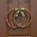 Pumpkin Wreath - Fall Wreath - Berry Wreath - Last One