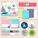 Instant Download - Nautical Bridal Shower - "The Essentials" PRINTABLE Party Collection