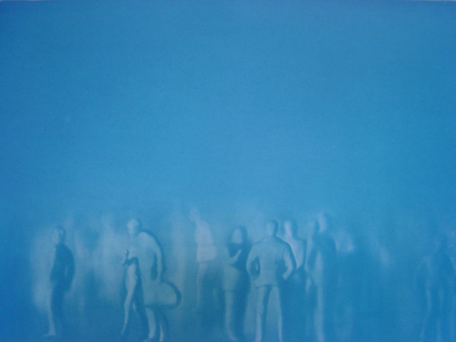 Encounter , fine art original limited edition A/P Photographic screenprint - 65 x 99 cm on somerset paper