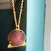 Galaxy Print Geometric Necklace