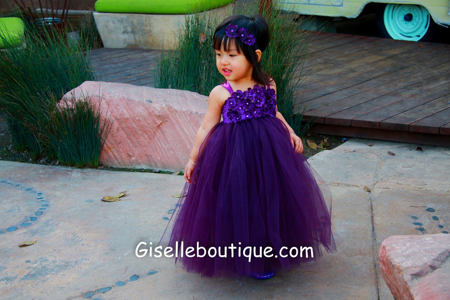 Flower girl dress Eggplant ,Plum tutu dress, baby tutu dress, toddler tutu dress, wedding, birthday, Newborn, 2t,3t,4t,5t